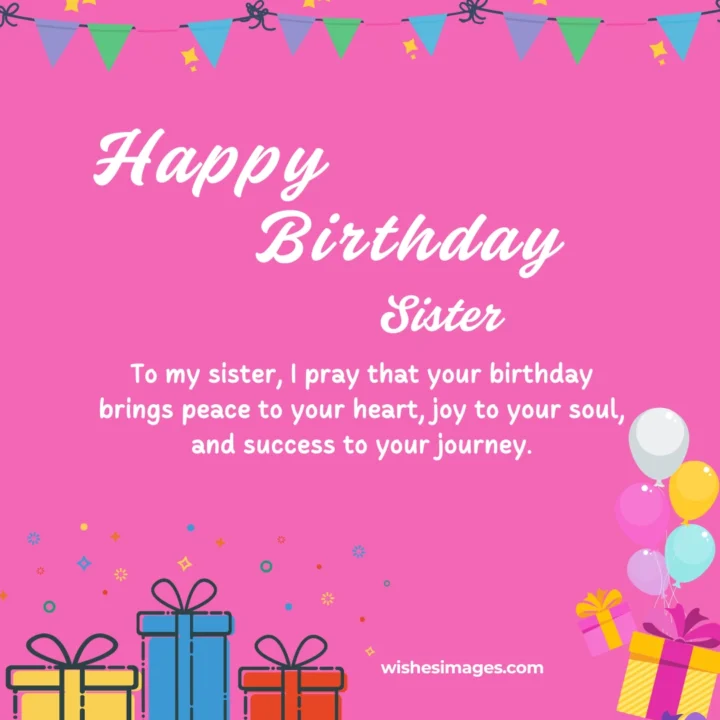  Happy Birthday Wishes for Sister