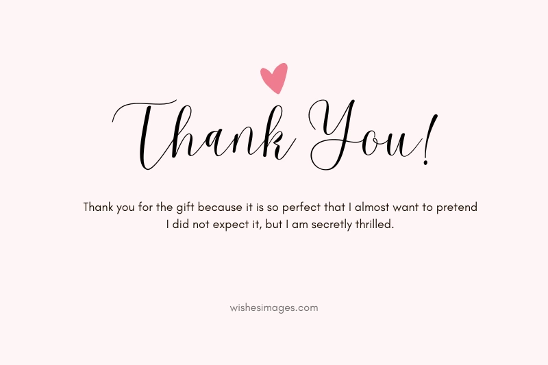 Thank you message for birthday gifts