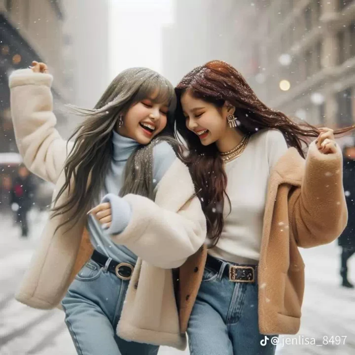 Stylish matching friendship DP for girls