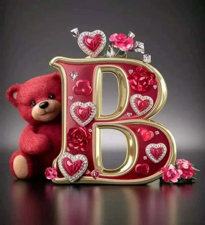 Cute B Name Letter Dp images
