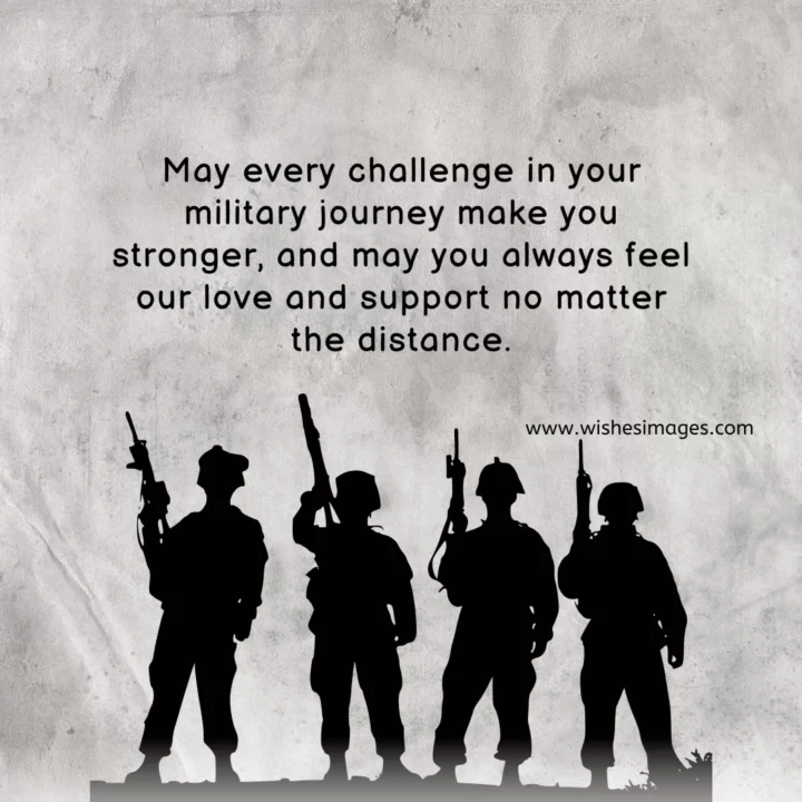 Best wishes for joining the Indian Army