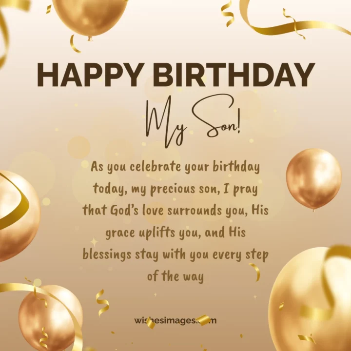 Happy Birthday Wishes for Son