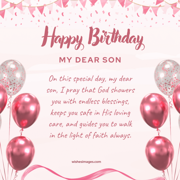 Happy Birthday Wishes for Son