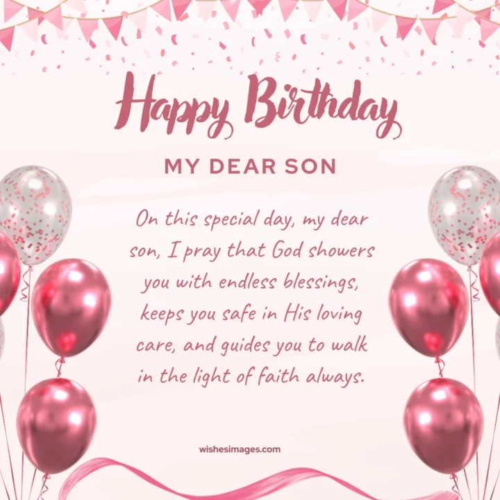 Happy Birthday Wishes for Son