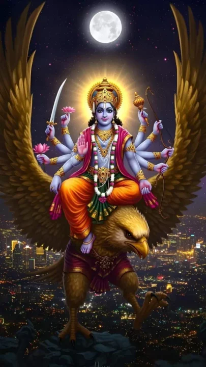 Cute Vishnu Bhagwan images for WhatsApp Profile