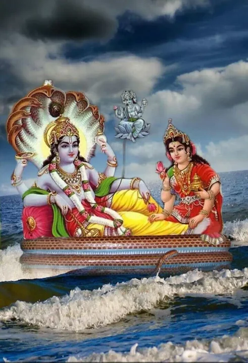Cute Vishnu Bhagwan images for WhatsApp Profile