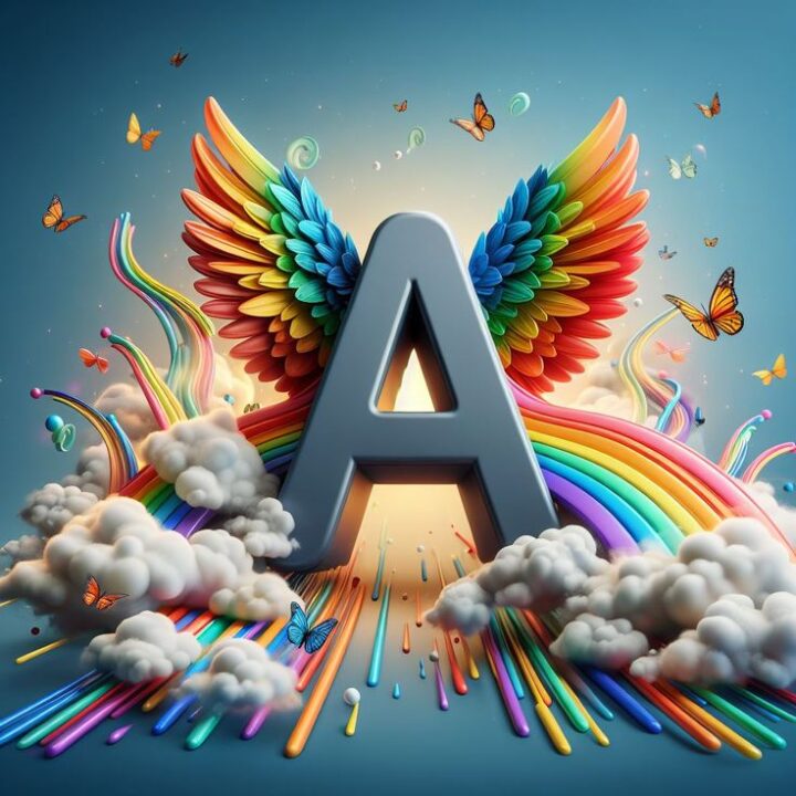 A Letter WhatsApp Dp images