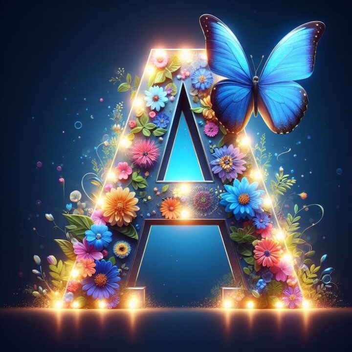 A Letter WhatsApp Dp images