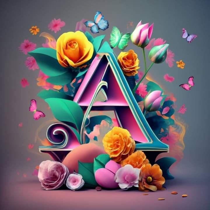 A Alphabet Letter DP