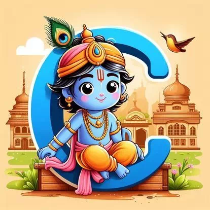 Stylish Devotional Letter Dp images for WhatsApp