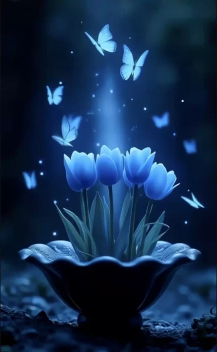 Blue Colour DP images for WhatsApp