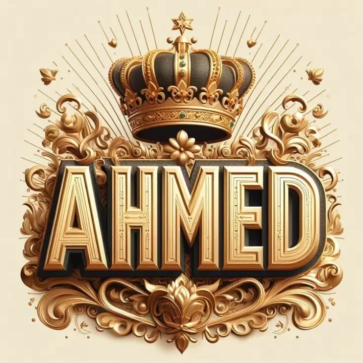 Latest Ahmed Name DP Images for Whatsapp