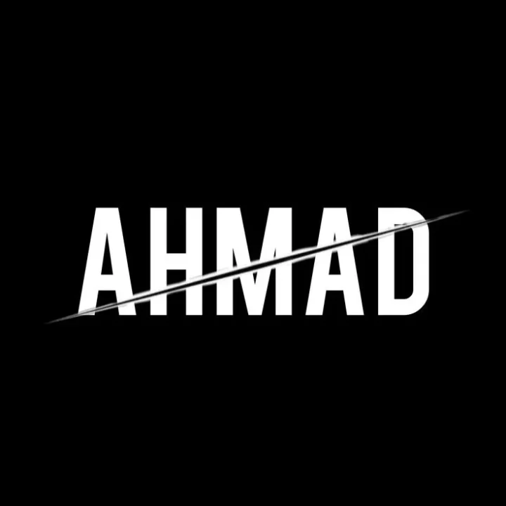 Cute Ahmed Stylish Name Dp Images