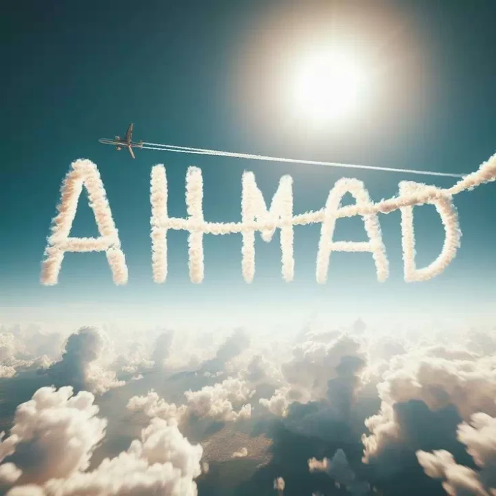 Stylish Ahmed Name DP Images