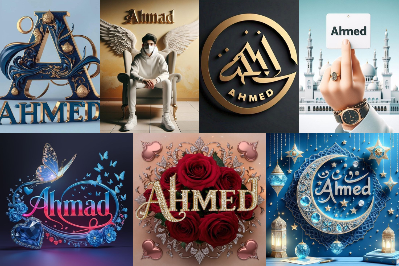 150+ Latest Stylish Ahmed Name Dp images for Whatsapp & Insta