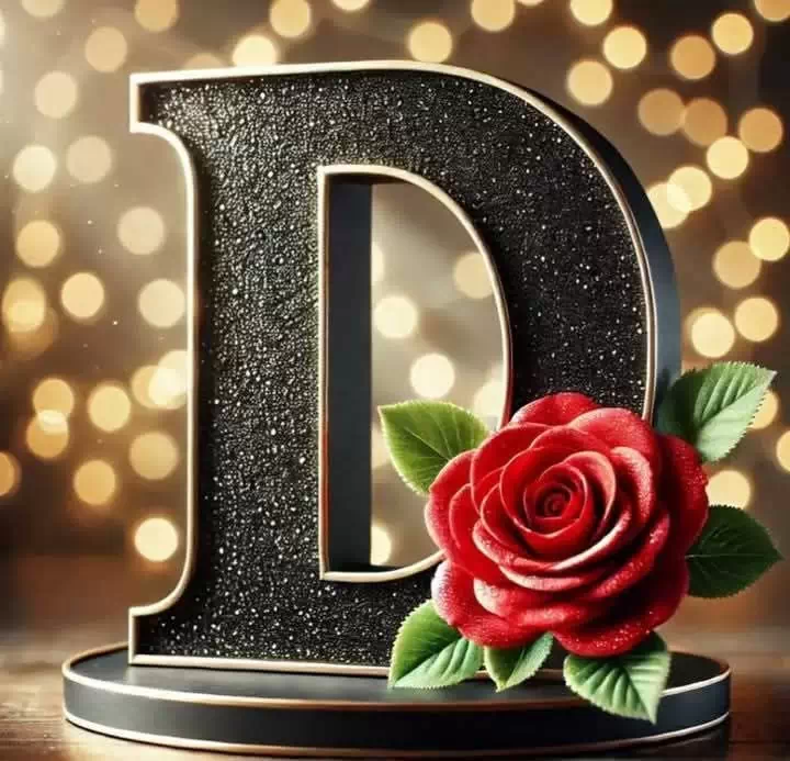 Cool D alphabet WhatsApp DP