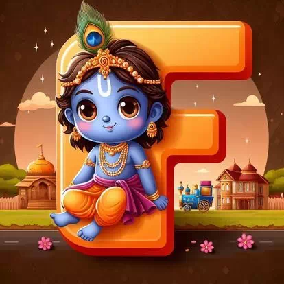 Cute Lord krishna Whatsapp Profiles