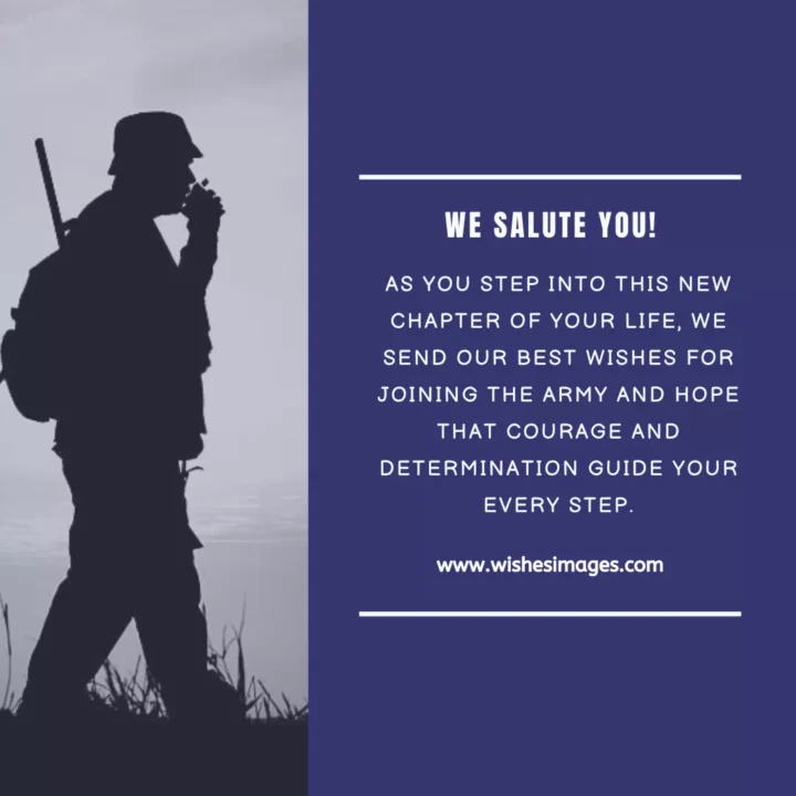 Good Luck Wishes images for Army Training
