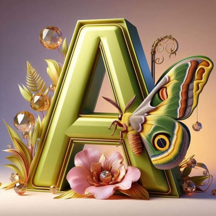 Stylish A Letter DP for Boys