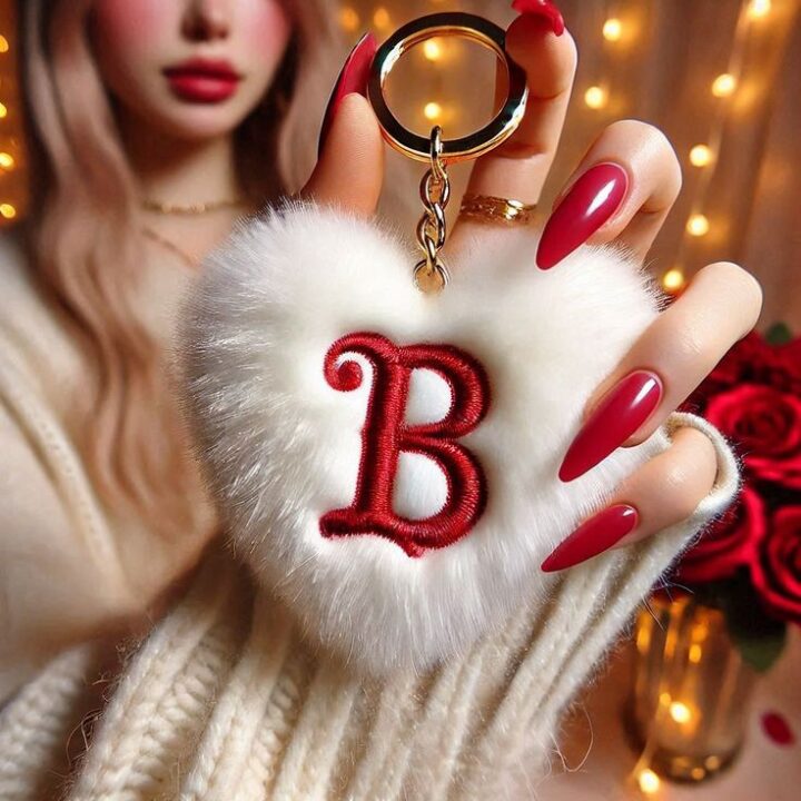Stylish B letter DP for Instagram