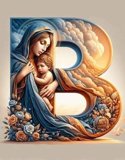 Stylish B letter DP for Instagram