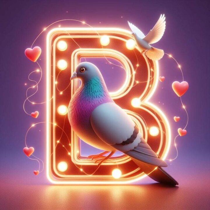 Cool B Alphabet Letter Profile