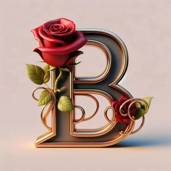 Stylish B alphabet profile picture HD