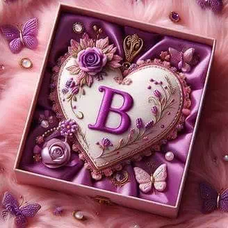 Stylish B alphabet profile picture HD