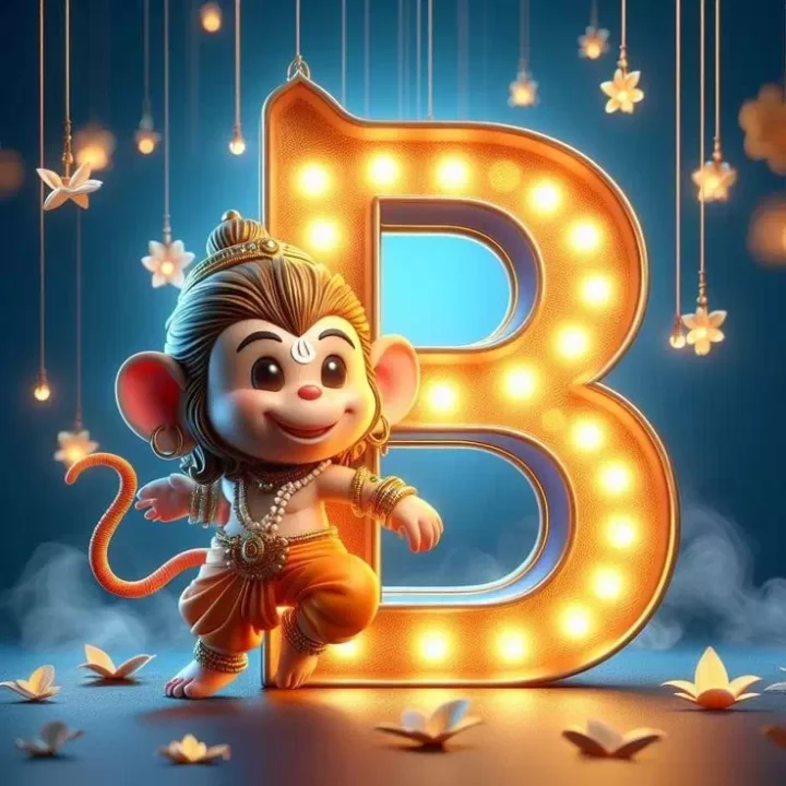 Beautiful B letter DP image for WhatsApp
