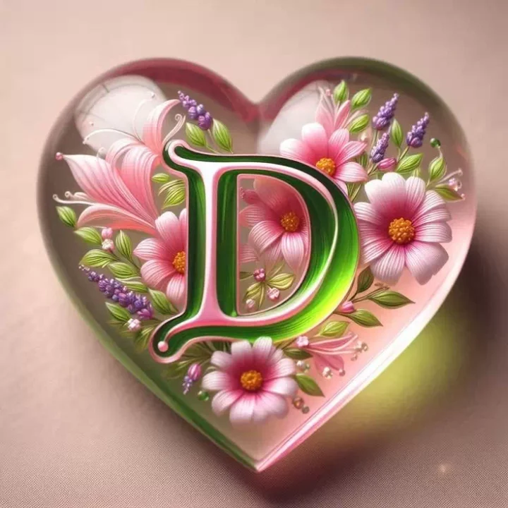 Facebook Alphabet D Letter DP Images