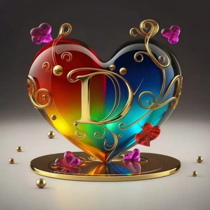 Facebook Alphabet D Letter DP Images