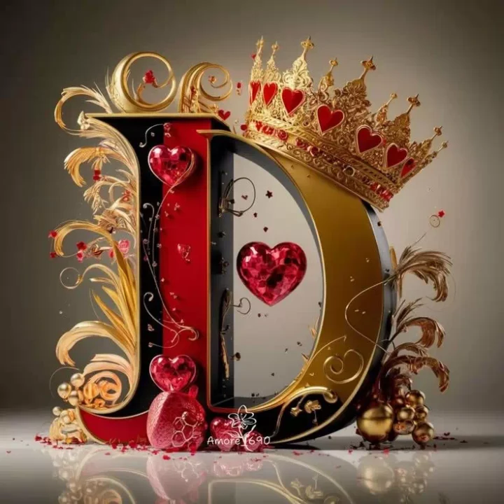 Facebook Alphabet D Letter DP Images