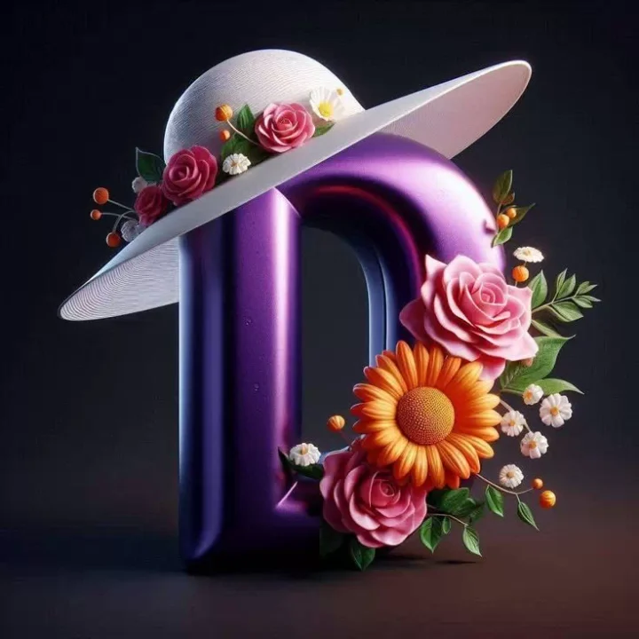 Facebook Alphabet D Letter DP Images