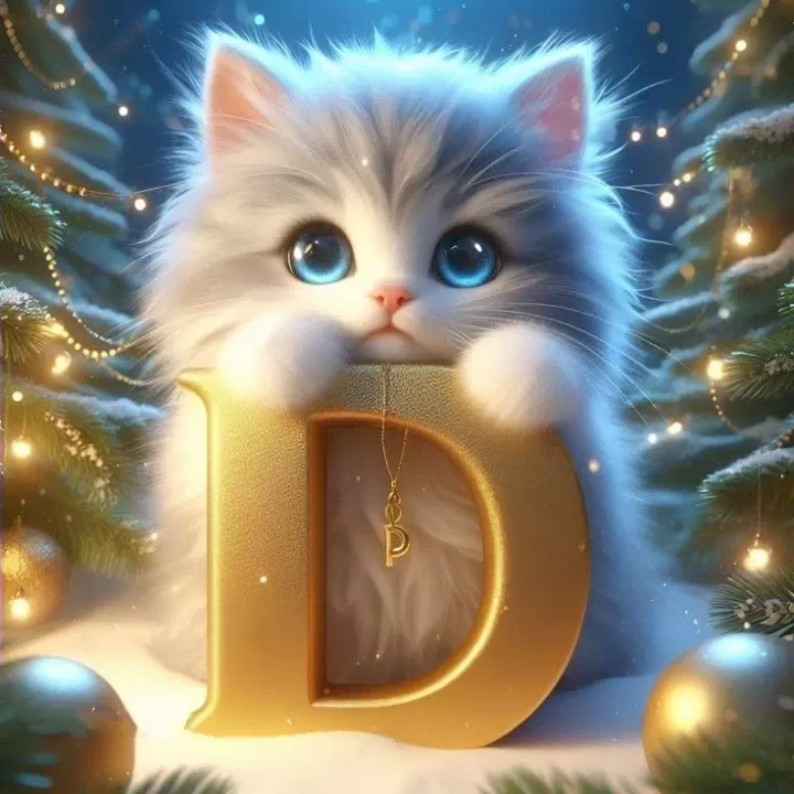 Stylish Alphabet Letter Dpz