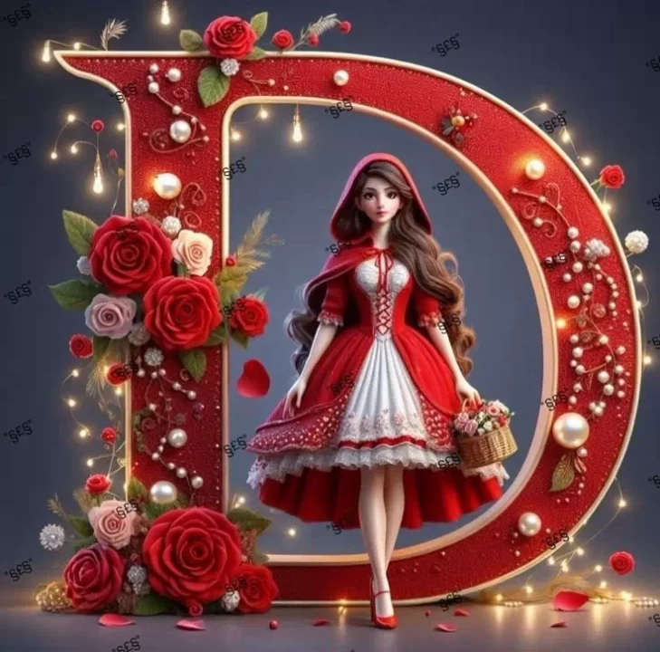 Beautiful D alphabet letter DP for WhatsApp