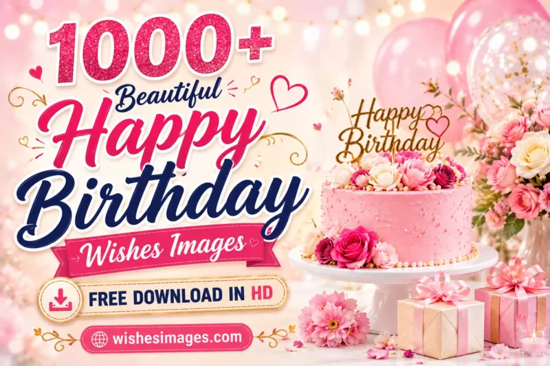 1000+ Beautiful Happy Birthday Wishes Images Free Download in HD