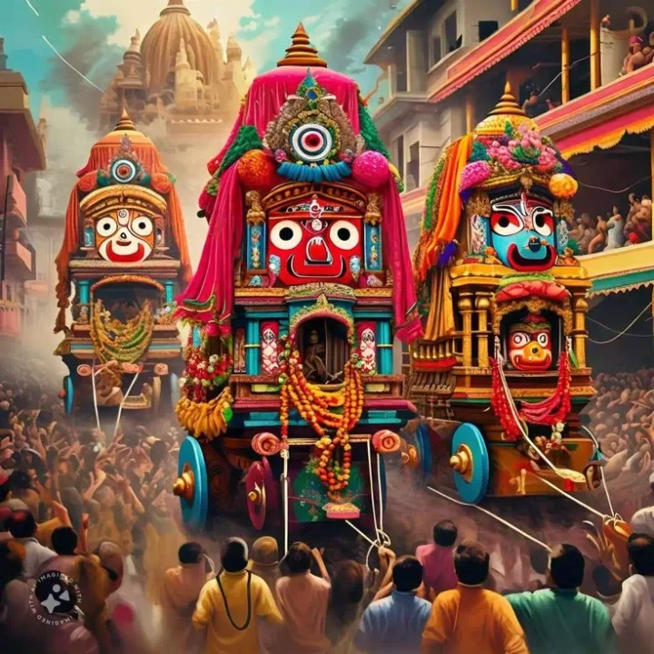 Lord Jagannath HD Rath Yatra Images
