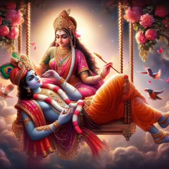 Romantic Radha Krishna Pictures