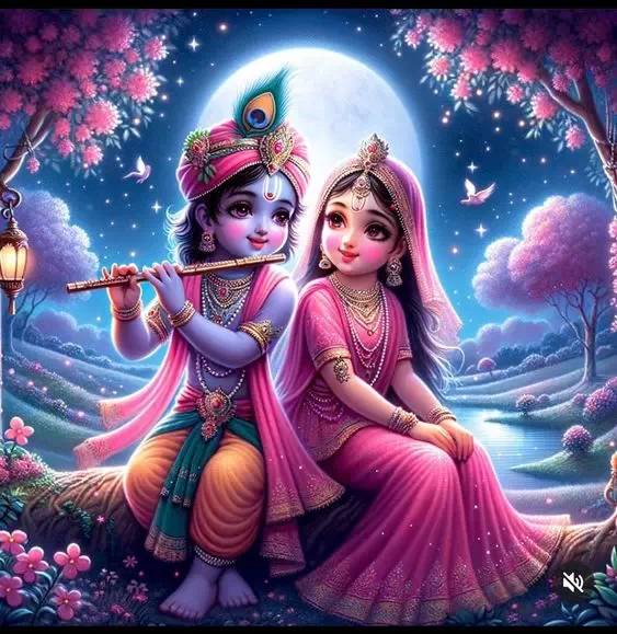 Romantic Radha Krishna Pictures