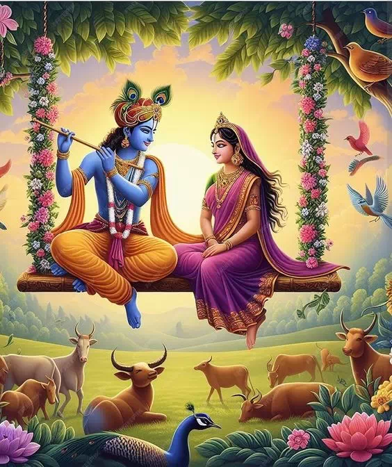 Radha Krishna HD Profile Picture for Whatsapp
