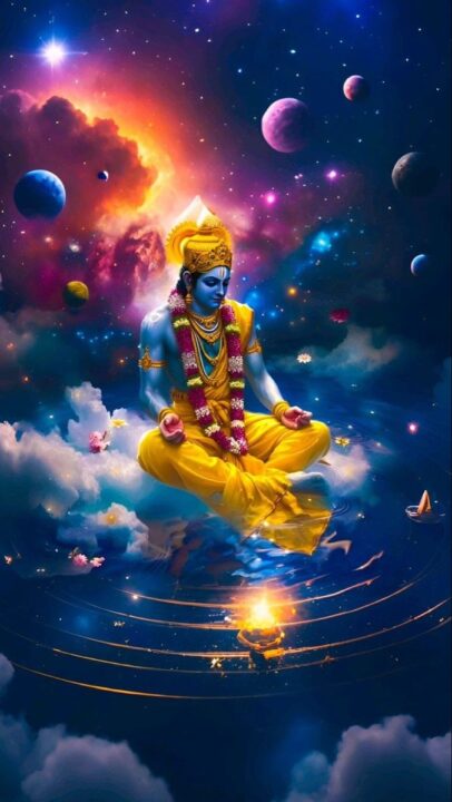 Beautiful Vishnu Bhagwan DP images for WhatsApp