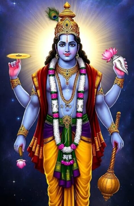 Beautiful Vishnu Bhagwan DP images for WhatsApp