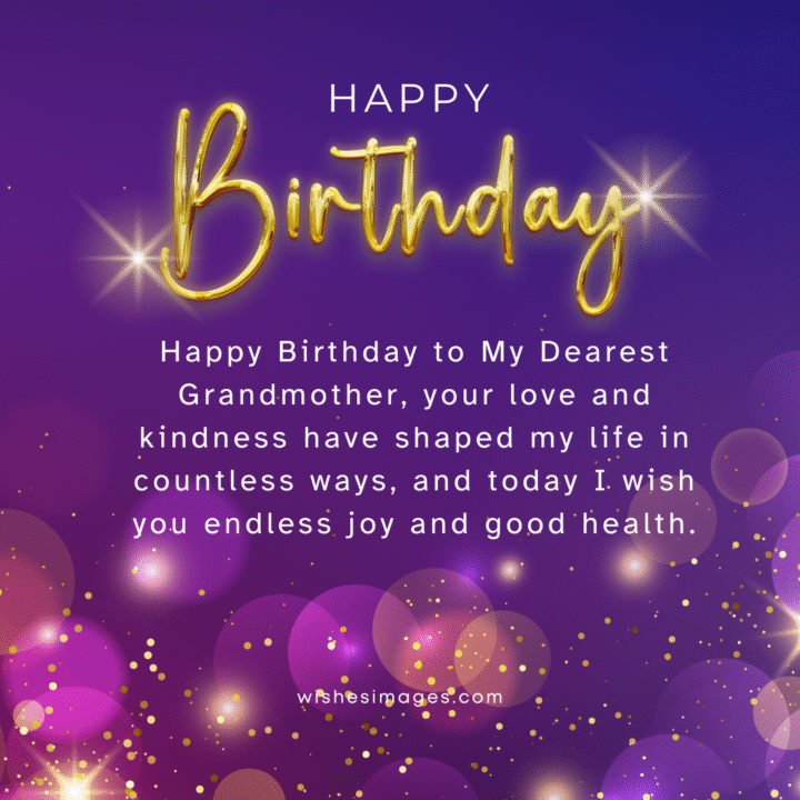 Best Birthday Wishes for Grandma