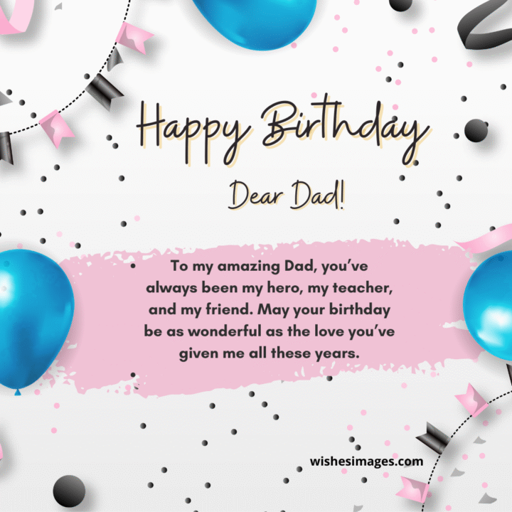 Birthday Wishes for Dad from Son