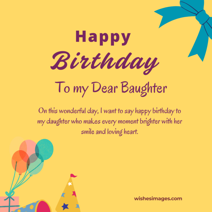 happy birthday wishes for daughter