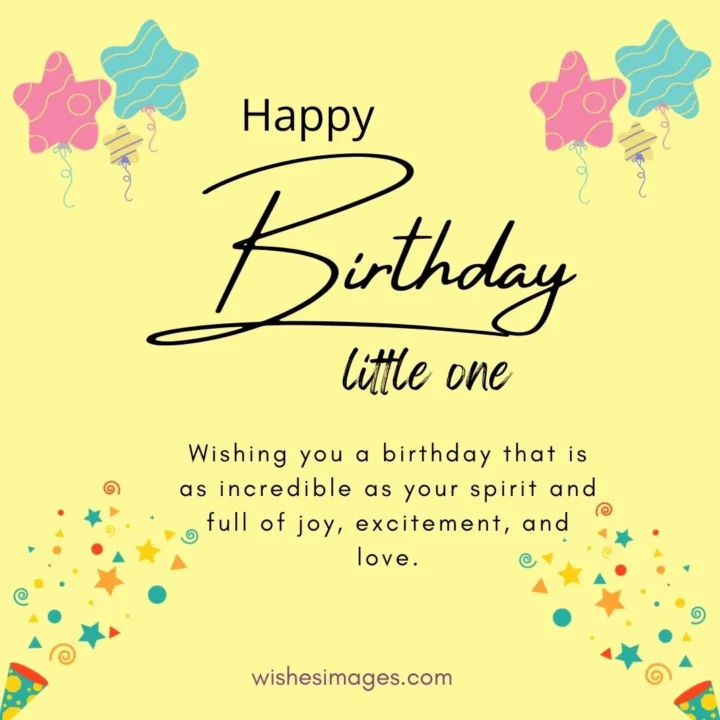 Happy Birthday Wishes for Kids