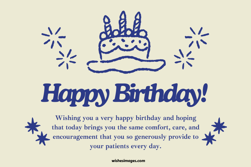 Birthday Greetings for Doctors