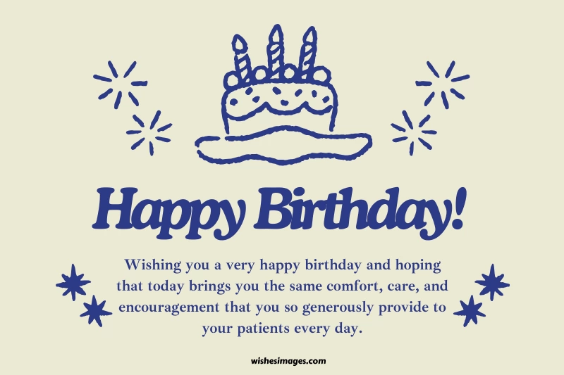 Birthday Greetings for Doctors