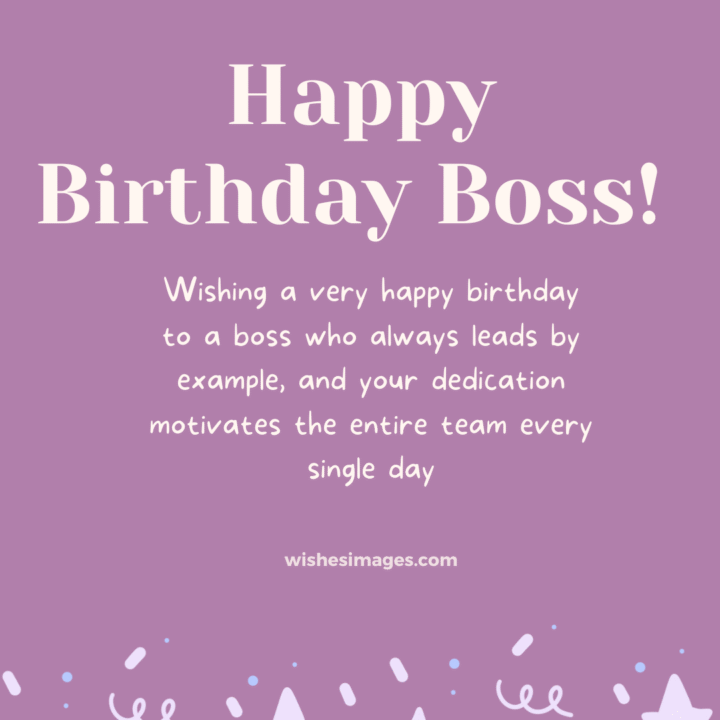 Birthday Quotes for Boss