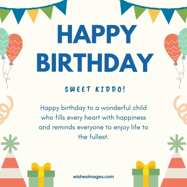 Happy Birthday Wishes for Kids
